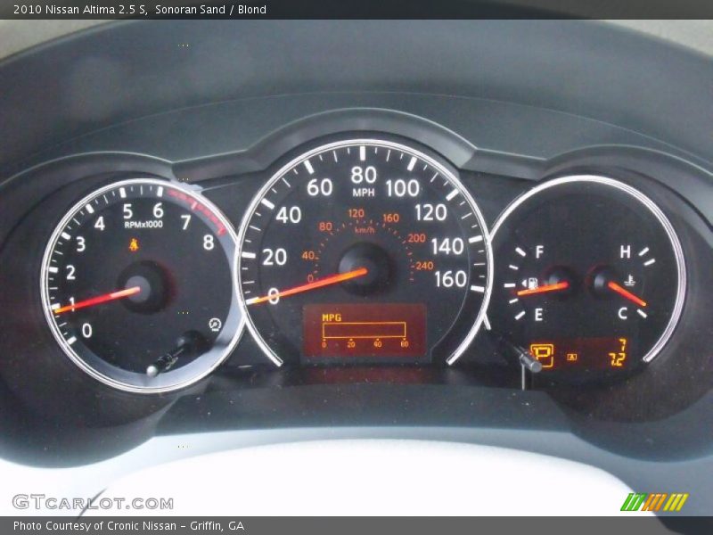 Sonoran Sand / Blond 2010 Nissan Altima 2.5 S