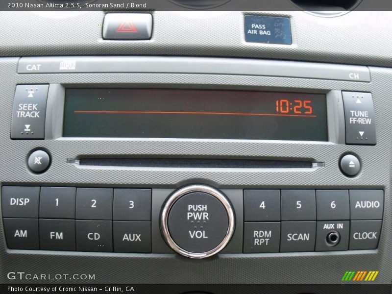 Sonoran Sand / Blond 2010 Nissan Altima 2.5 S