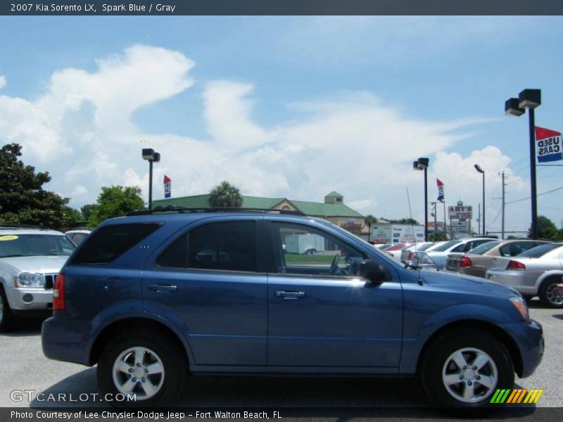 Spark Blue / Gray 2007 Kia Sorento LX