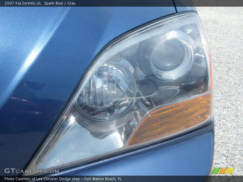 Spark Blue / Gray 2007 Kia Sorento LX