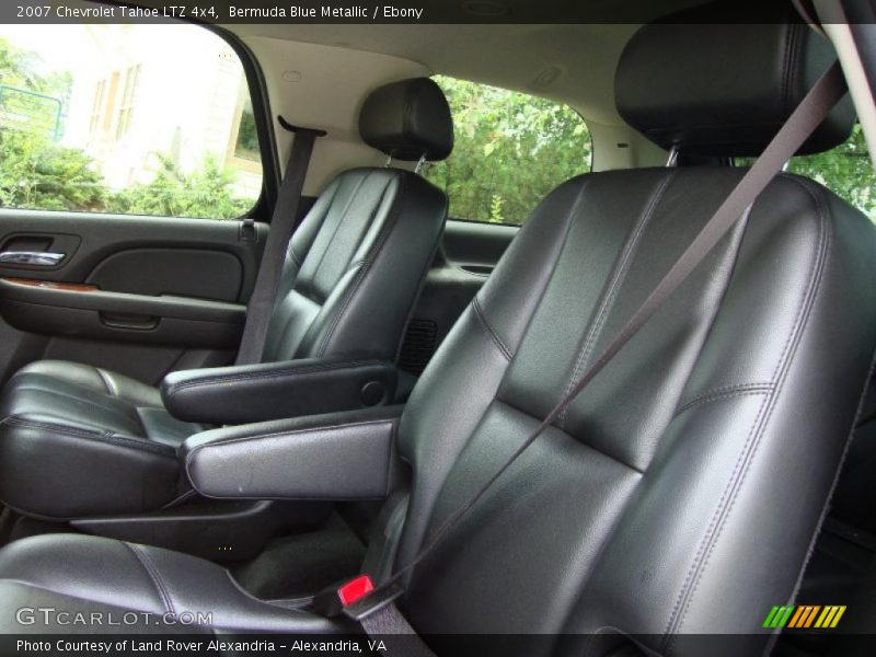 Bermuda Blue Metallic / Ebony 2007 Chevrolet Tahoe LTZ 4x4