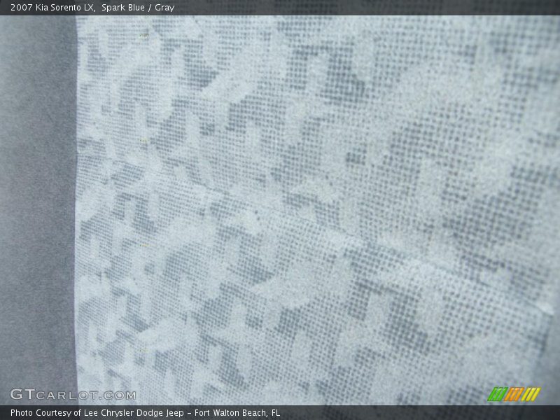 Spark Blue / Gray 2007 Kia Sorento LX