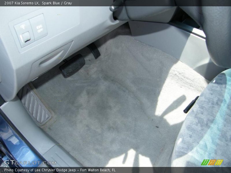 Spark Blue / Gray 2007 Kia Sorento LX