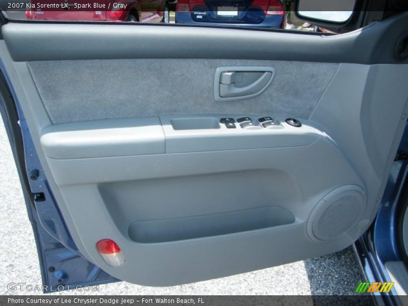 Spark Blue / Gray 2007 Kia Sorento LX