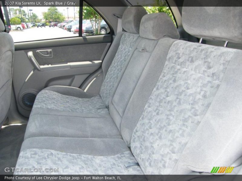 Spark Blue / Gray 2007 Kia Sorento LX