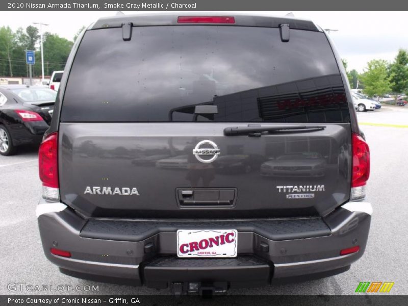 Smoke Gray Metallic / Charcoal 2010 Nissan Armada Titanium