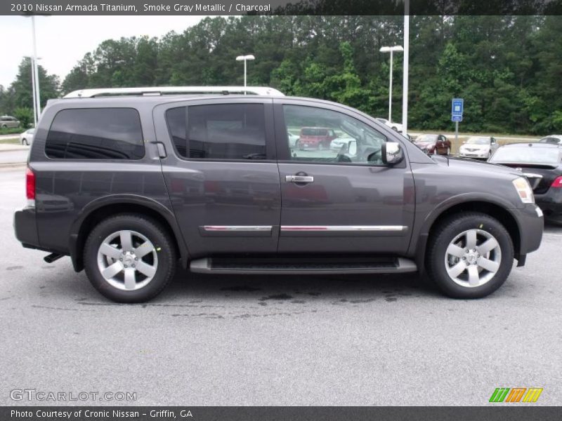 Smoke Gray Metallic / Charcoal 2010 Nissan Armada Titanium