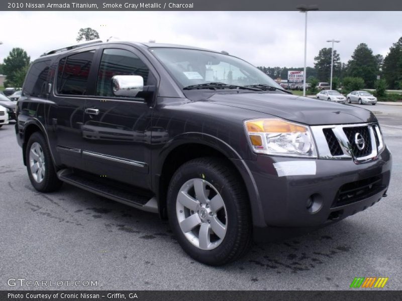 Smoke Gray Metallic / Charcoal 2010 Nissan Armada Titanium