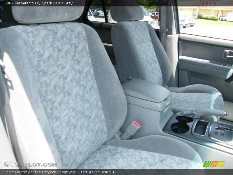 Spark Blue / Gray 2007 Kia Sorento LX