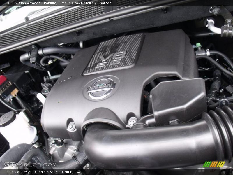 Smoke Gray Metallic / Charcoal 2010 Nissan Armada Titanium