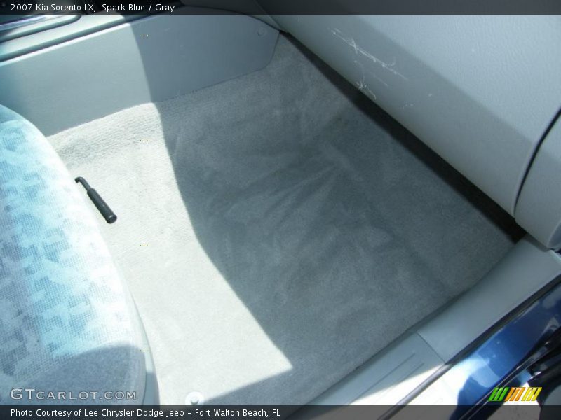 Spark Blue / Gray 2007 Kia Sorento LX