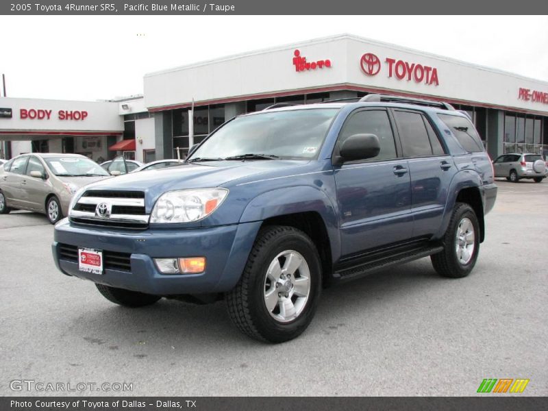 Pacific Blue Metallic / Taupe 2005 Toyota 4Runner SR5