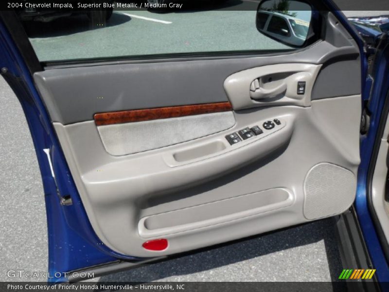 Superior Blue Metallic / Medium Gray 2004 Chevrolet Impala