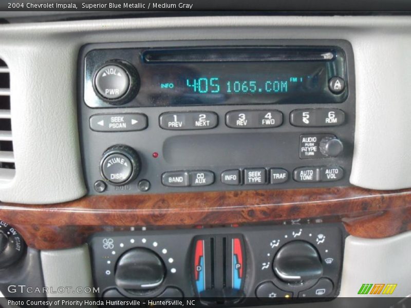 Superior Blue Metallic / Medium Gray 2004 Chevrolet Impala