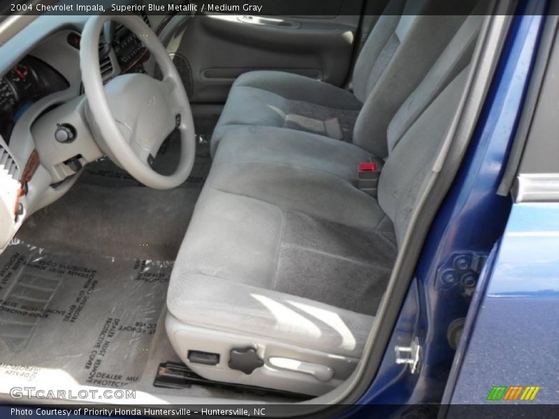 Superior Blue Metallic / Medium Gray 2004 Chevrolet Impala