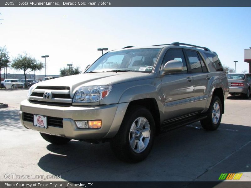 Dorado Gold Pearl / Stone 2005 Toyota 4Runner Limited