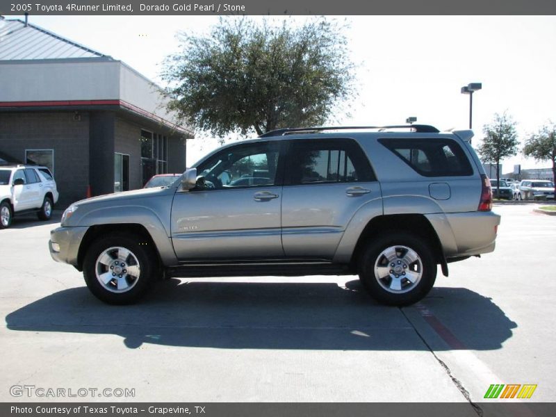 Dorado Gold Pearl / Stone 2005 Toyota 4Runner Limited