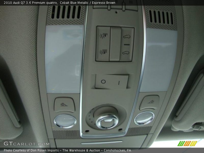 Cobalt Blue Metallic / Espresso Brown 2010 Audi Q7 3.6 Premium quattro