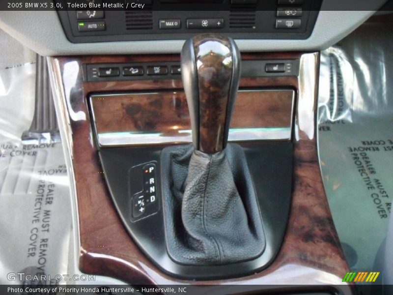 Toledo Blue Metallic / Grey 2005 BMW X5 3.0i