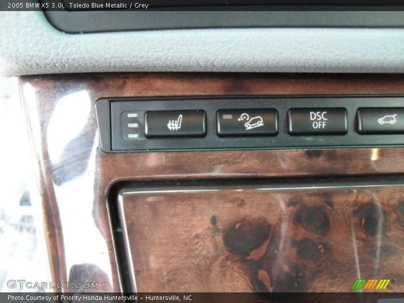 Toledo Blue Metallic / Grey 2005 BMW X5 3.0i