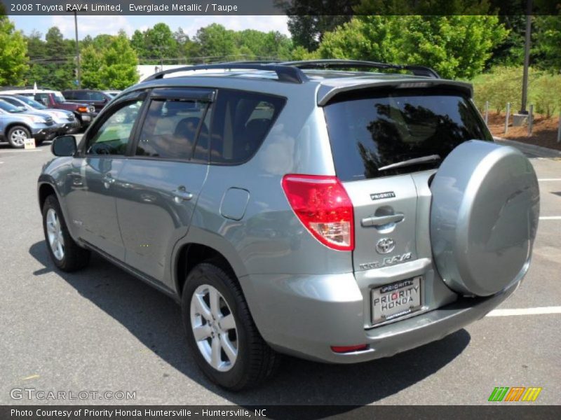 Everglade Metallic / Taupe 2008 Toyota RAV4 Limited