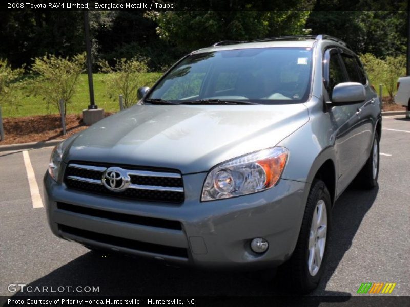 Everglade Metallic / Taupe 2008 Toyota RAV4 Limited