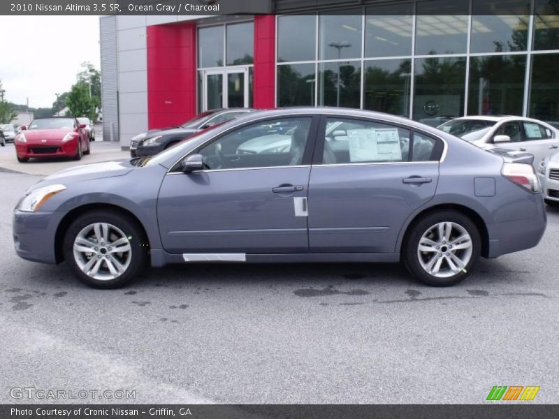 Ocean Gray / Charcoal 2010 Nissan Altima 3.5 SR