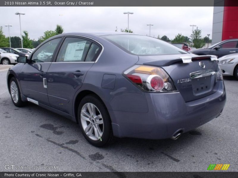 Ocean Gray / Charcoal 2010 Nissan Altima 3.5 SR