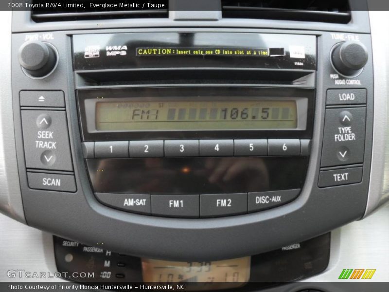 Everglade Metallic / Taupe 2008 Toyota RAV4 Limited