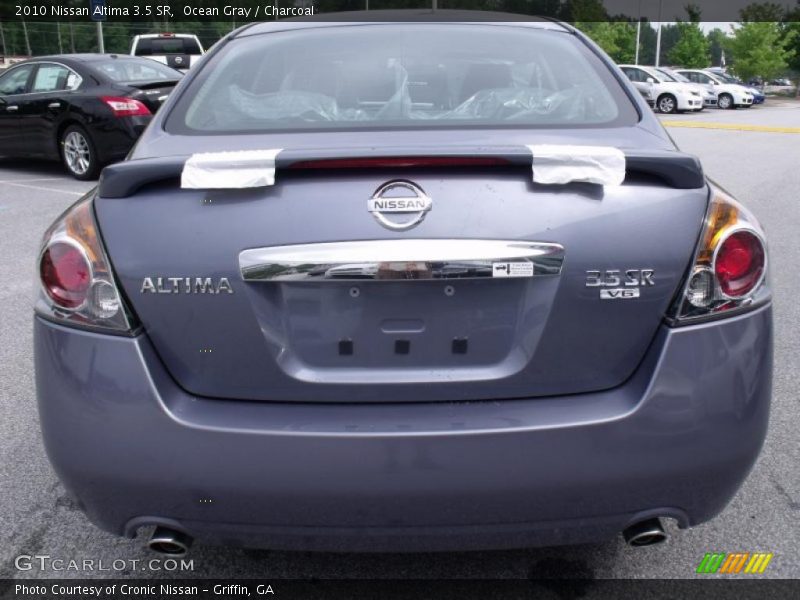 Ocean Gray / Charcoal 2010 Nissan Altima 3.5 SR