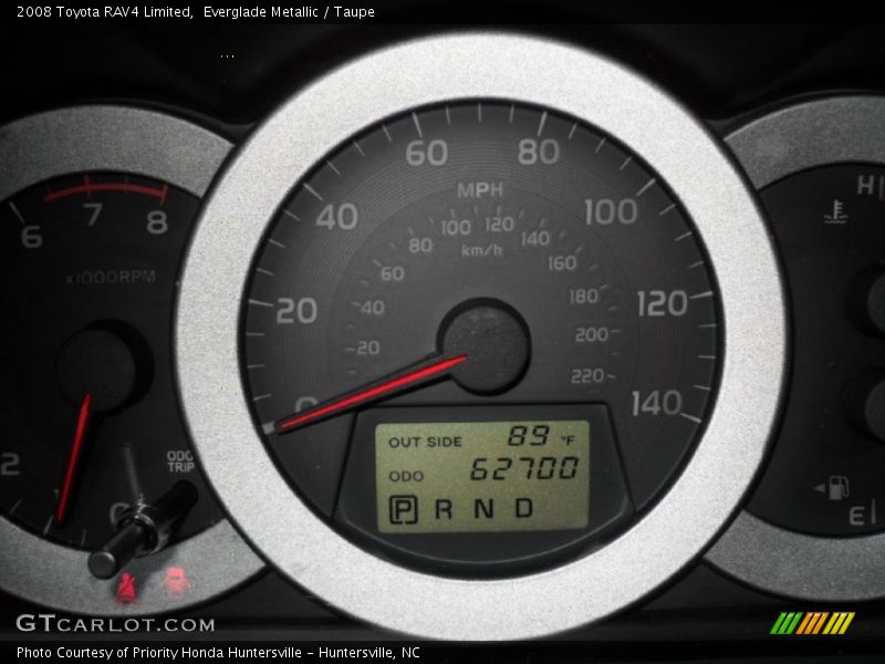 Everglade Metallic / Taupe 2008 Toyota RAV4 Limited