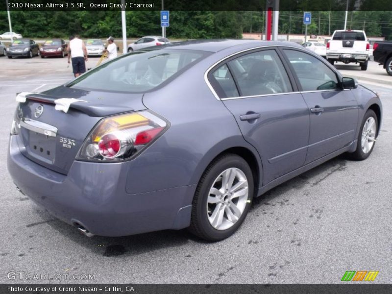 Ocean Gray / Charcoal 2010 Nissan Altima 3.5 SR