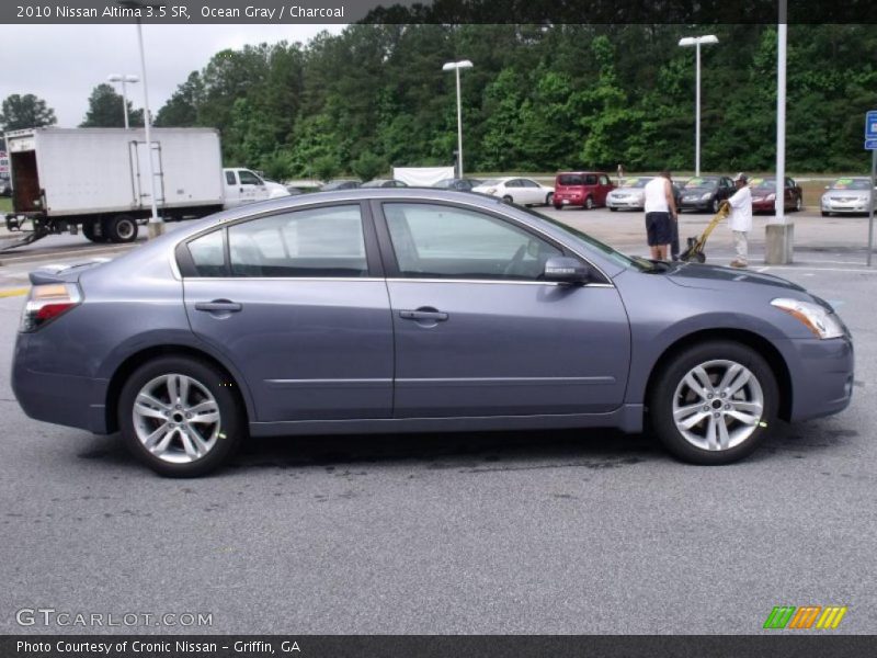 Ocean Gray / Charcoal 2010 Nissan Altima 3.5 SR