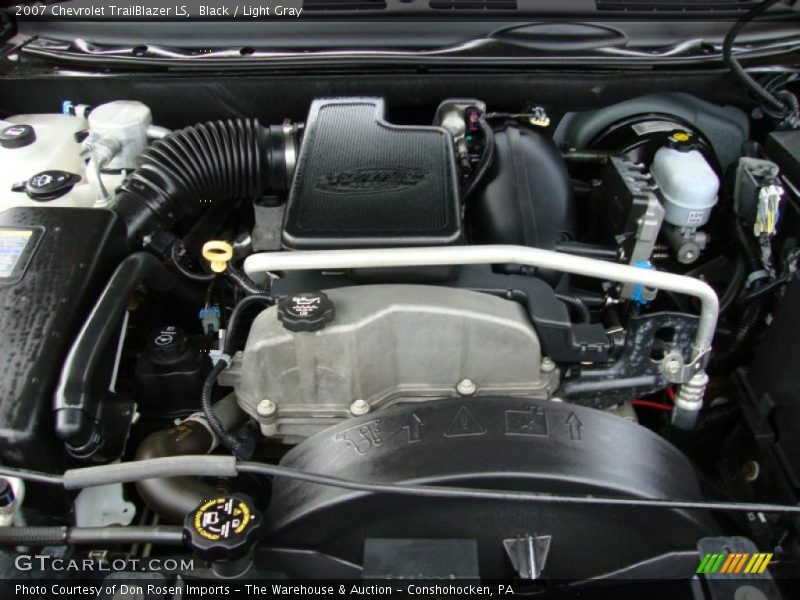 Black / Light Gray 2007 Chevrolet TrailBlazer LS