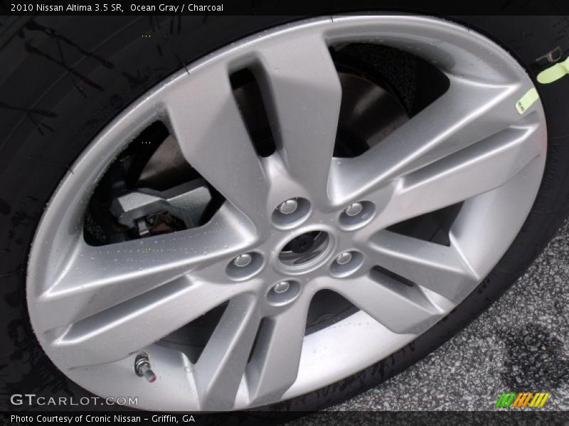 Ocean Gray / Charcoal 2010 Nissan Altima 3.5 SR