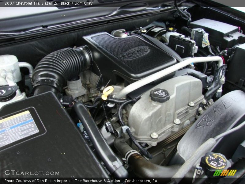 Black / Light Gray 2007 Chevrolet TrailBlazer LS