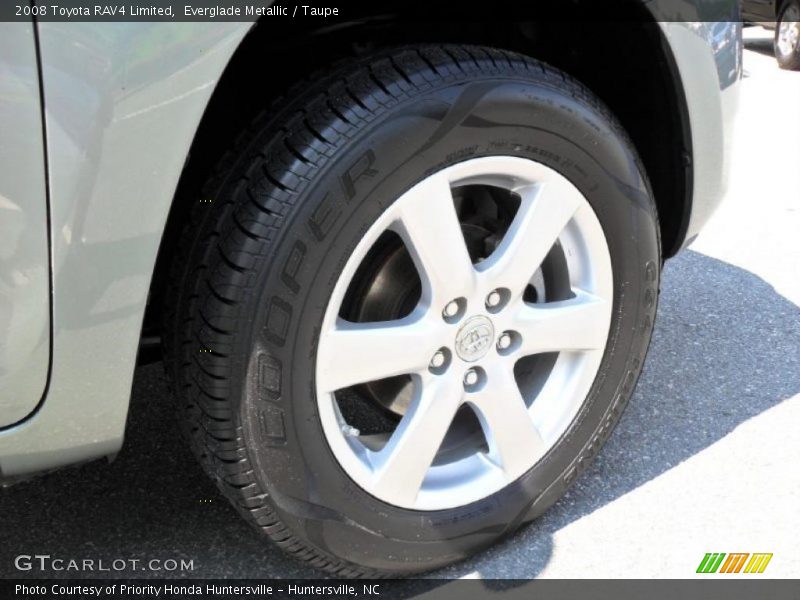 Everglade Metallic / Taupe 2008 Toyota RAV4 Limited