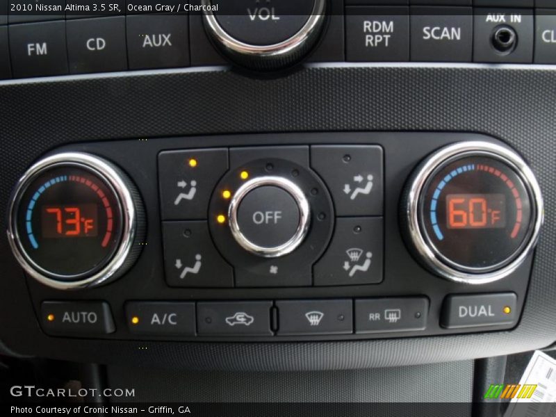 Ocean Gray / Charcoal 2010 Nissan Altima 3.5 SR