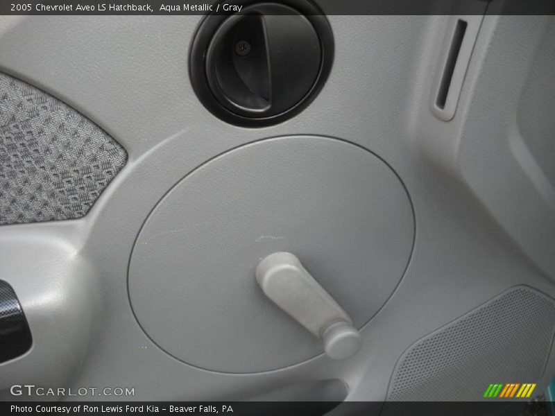 Aqua Metallic / Gray 2005 Chevrolet Aveo LS Hatchback