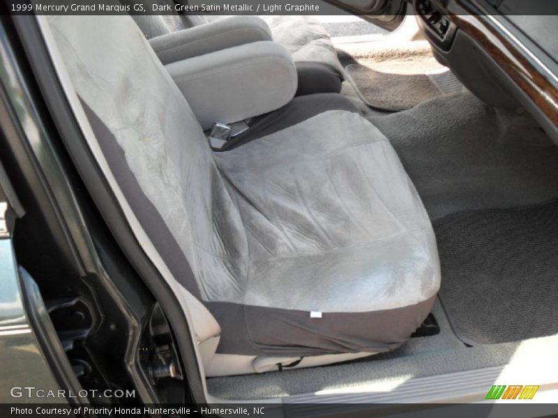 Dark Green Satin Metallic / Light Graphite 1999 Mercury Grand Marquis GS