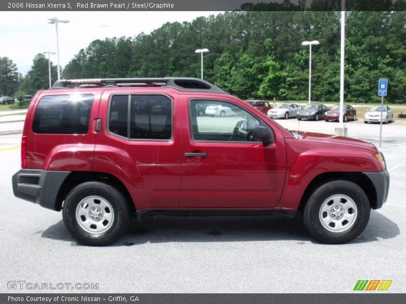 Red Brawn Pearl / Steel/Graphite 2006 Nissan Xterra S
