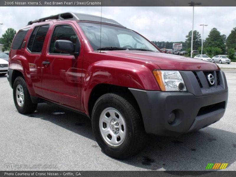 Red Brawn Pearl / Steel/Graphite 2006 Nissan Xterra S