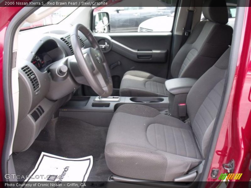 Red Brawn Pearl / Steel/Graphite 2006 Nissan Xterra S