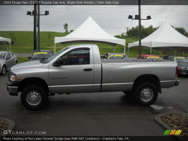 Bright Silver Metallic / Dark Slate Gray 2004 Dodge Ram 2500 ST Regular Cab 4x4