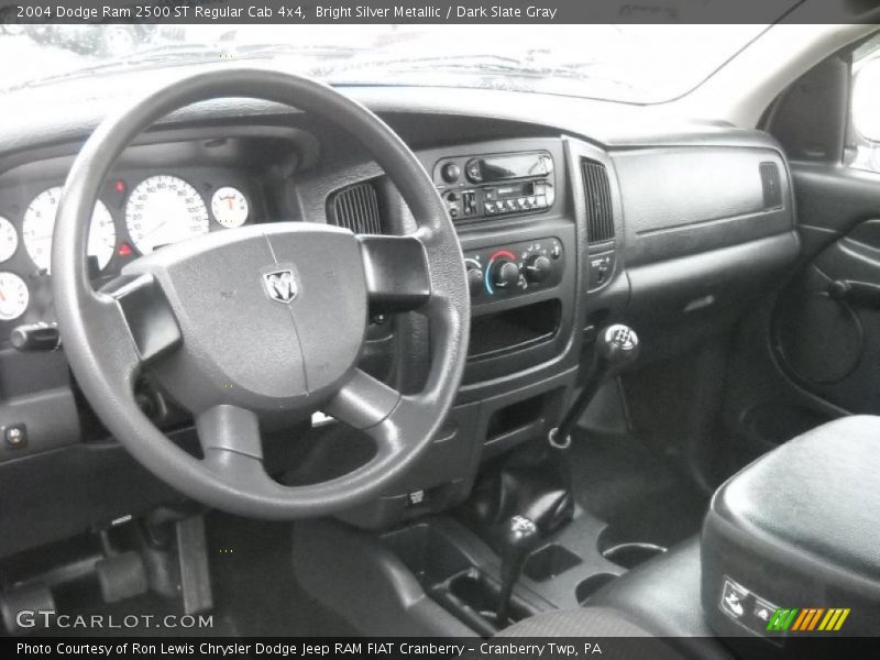 Bright Silver Metallic / Dark Slate Gray 2004 Dodge Ram 2500 ST Regular Cab 4x4