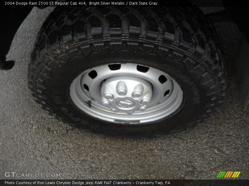 Bright Silver Metallic / Dark Slate Gray 2004 Dodge Ram 2500 ST Regular Cab 4x4