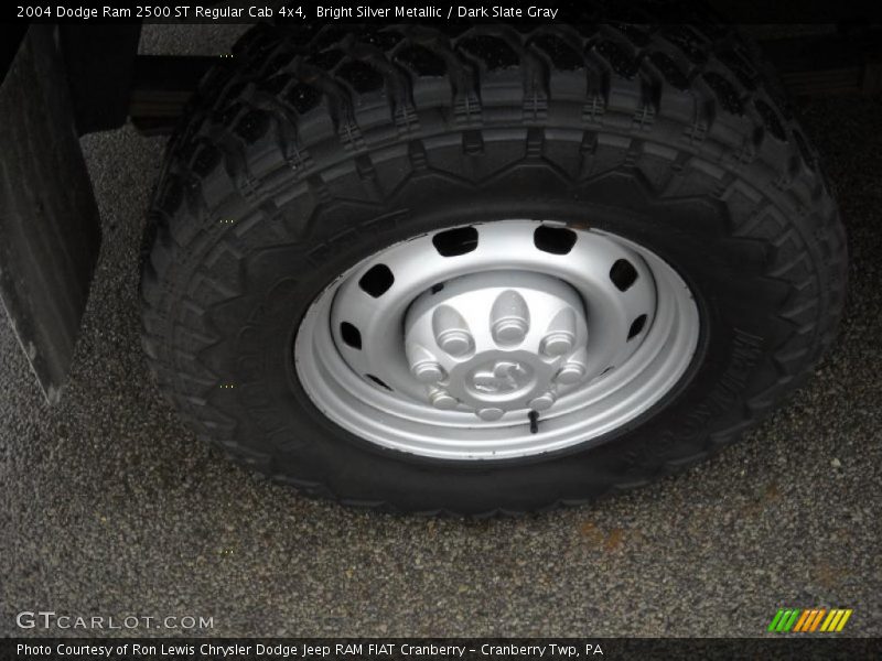 Bright Silver Metallic / Dark Slate Gray 2004 Dodge Ram 2500 ST Regular Cab 4x4
