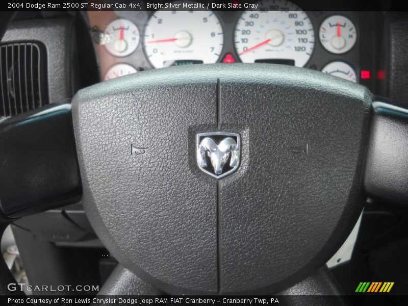 Bright Silver Metallic / Dark Slate Gray 2004 Dodge Ram 2500 ST Regular Cab 4x4