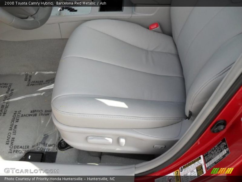 Barcelona Red Metallic / Ash 2008 Toyota Camry Hybrid