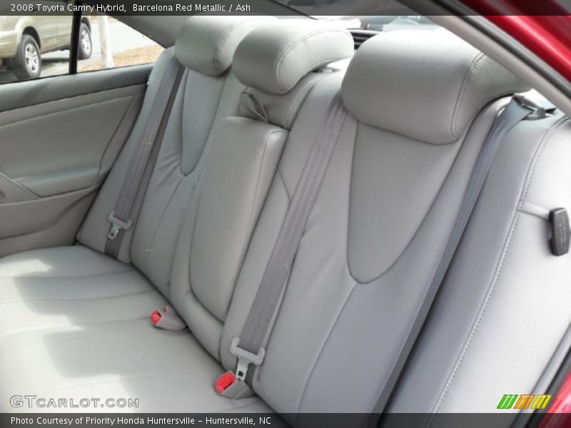 Barcelona Red Metallic / Ash 2008 Toyota Camry Hybrid